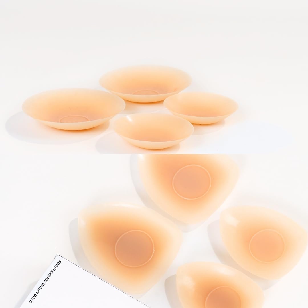 Shapercult Reusable Silicon Nipple Cover (Pack of 1) 2