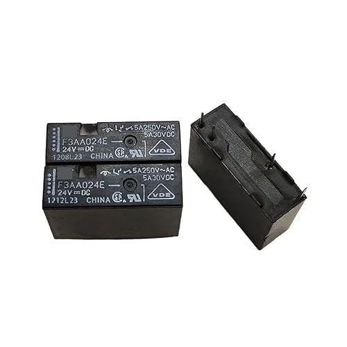 Relais 24V 5A F3AA024E 4PIN, pack de 10 unités de commutation CC
