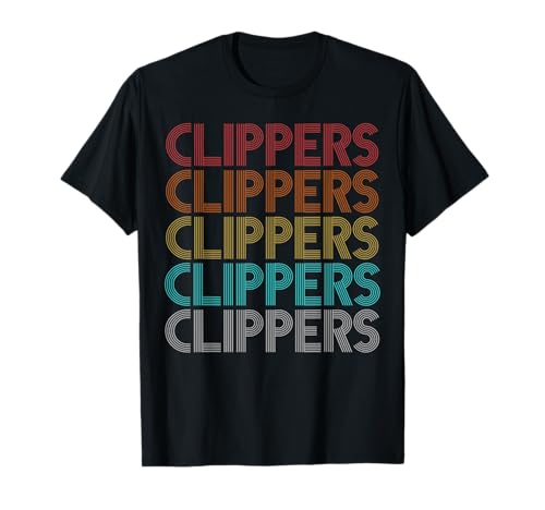 Retro Vintage Clippers T-Shirt