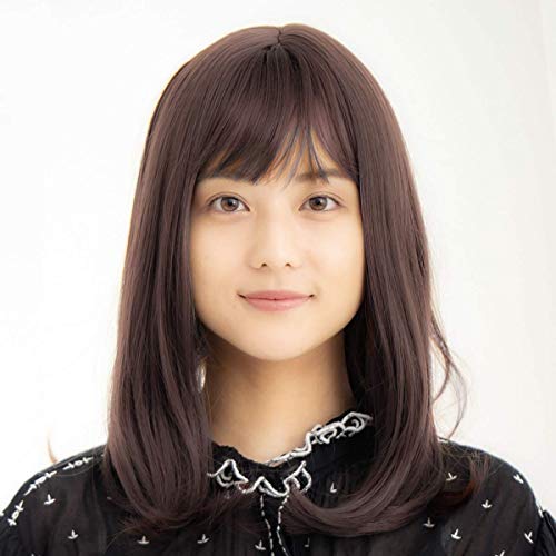 最安値 Mayarc フルウィッグ かつら セミロング ミディアム ロング レディース ストレート パーマ 茶髪 ブラウン 黒髪 5色 おしゃれ ウィッグ Wig 医療用 小顔 効果 ネット 櫛 説明書付き チョコブラウンの価格比較