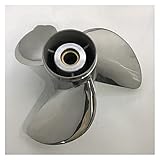 Construction en acier inoxydable de haute qualité : fabriquée en acier inoxydable de qualité supérieure, notre hélice hors-bord offre une durabilité exceptionnelle et une dureté élevée, garantissant qu'elle résiste à une utilisation intensive sans déformation. Sa résistance supérieure à l’usure, ainsi que son excellente résistance aux intempéries et ses propriétés antirouille, garantissent une durée de vie prolongée.