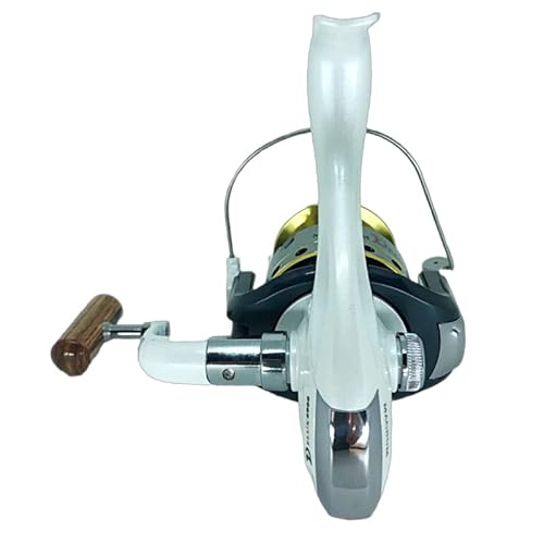 Molinete de Pesca Maruri Magnum Delux 2000-7 Rolamentos - Drag: 5kg - Carretel de Alumino COR:BRANCO