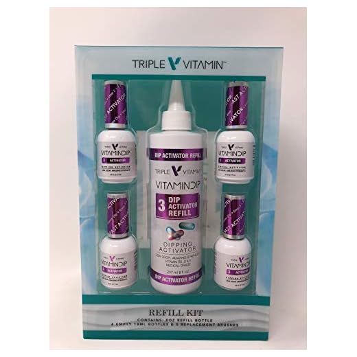 Triple Vitamin Dip Liquid Refill 8 oz