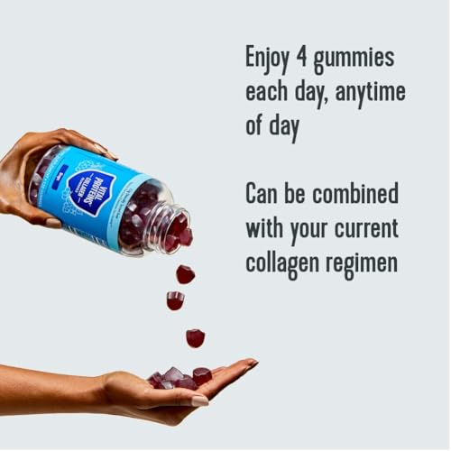 Vital Proteins Collagen Gummies, 2.5g of Clinically-Tested Collagen for Hair, Skin, Nails & Wrinkles, 120 ct, 30-Day Supply, Grape Flavor - Thumbnail 4
