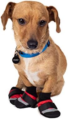 Fashion Pet Extreme All Weather Boots for Dogs | Dog Boots for Snow | Dog Boots for Small Dogs | Winter Dog Boots | Waterproof | Rain Gear | Adjustable / Reflective Strap | X-S