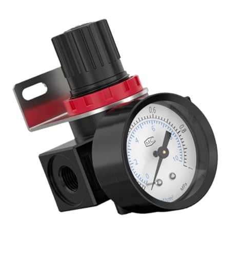 Régulateur de pression pneumatique AR2000 1/4" blanc pour compresseur - 2