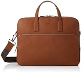 Tragegriff BOSS Herren Crosstown C_s Doc C Business Tasche, Braun (Light/Pastel Brown), 8.5x30x38 cm (B x H x T)