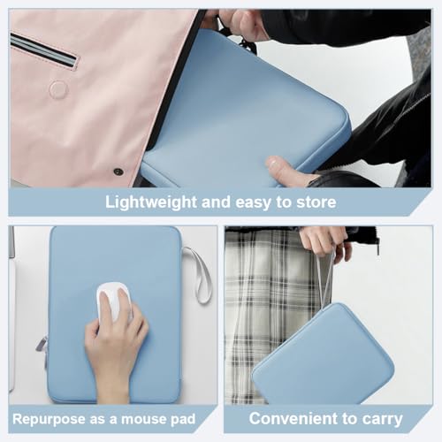 YUZNA Tablet, Bolsa Protectora Compatible con M4 2024, M2, Pad 10.ª Gen 2024, Pad Air 5/4 10,9, Air 11", Pro 11" M4,Pad 9/8/7.ªGen 10,2",Galaxy Tab A9+ 11" con Almacenamiento para Accesorios (9-11") - imagen 6