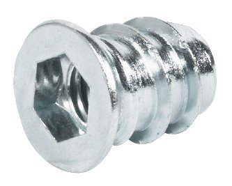 BCBF 30 PCS M5 Insert fileté Bois Insert fileté Metal écrous à Visser Douille filetée écrous