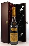 In einer Geschenkbox. Da zu vier WeinZubehör, Korkenzieher, Weinausgießer, Kapselschneider, Weinthermometer