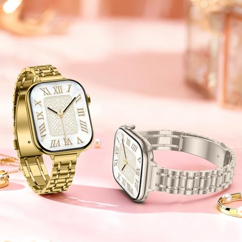 Suphart Slim Metal Bands Compatible with Apple Watch Band 49/46/45/44/42mm - image 6