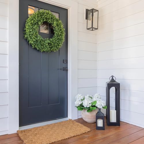 Celestial Lights Artificial Hydrangea Urn Filler, UV Protected, Indoor Outdoor, 6.75 inch Height, White