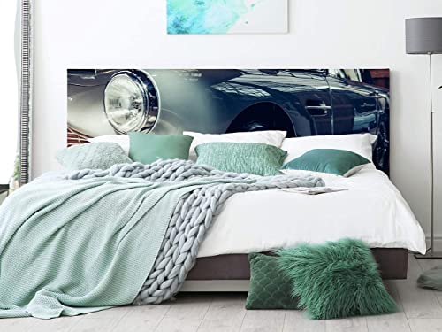 Cabecero Cama Pegasus Coche Vintage Verde