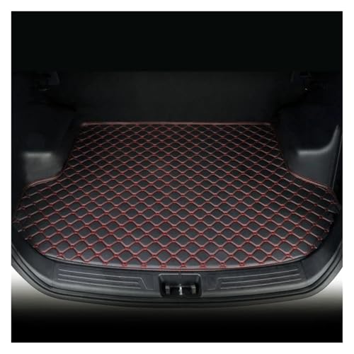 Tapis de coffre pour Q5 2010-2018 plateau arrière XPE imperméable en noir et rouge