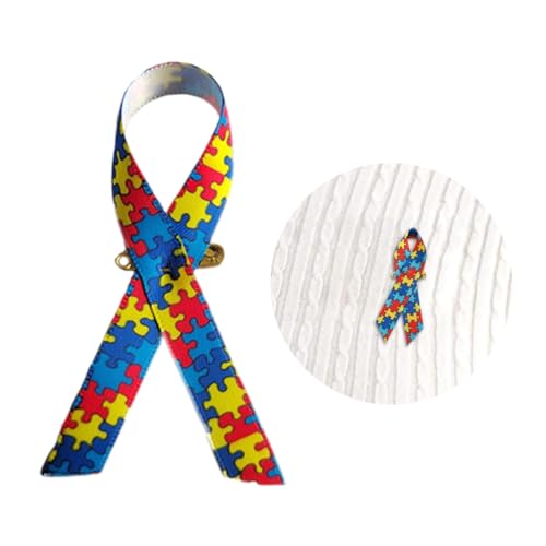 Broches de autismo en pack de 100 piezas para detalles solidarios en causas benéficas 2