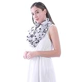 Lina & Lily Damski szal komin z łapami psa kota