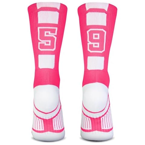 ChalkTalkSPORTS Custom Number Performance Socks Cover