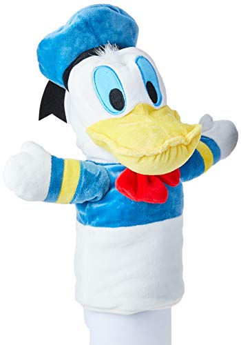 Fantoche de Pelúcia Pato Donald 28cm Azul/Branco Indicado para +4 Anos Multikids - BR936