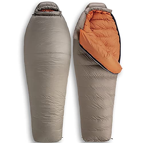 Jianghuayunchuanri Bequemer Schlafsack Kletterer Serie Schlafsack Bergsteigen Camping Dicke Winter Warme Schlafsack Indoor- und Outdoor-Aktivitäten (Farbe : Champagne, Size : 200x75cm) - Image 4