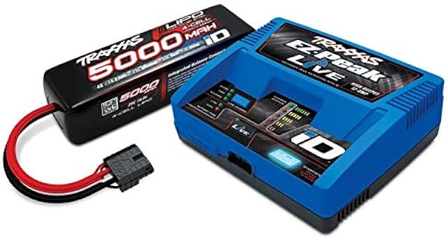 Traxxas 2996X - Power Cell 4S 14.8V Lipo Battery / iD Charger Completer Pack