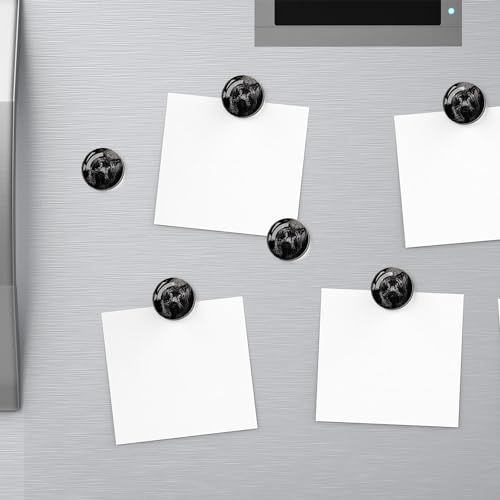 6 piezas imanes decorativos de cristal para refrigerador miniatura 4