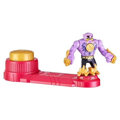 Legends of Akedo Beast Strike Battling Giant Gold Tusk. Mini Battling Warriors. Armor Explodes Off During Battle. Ready, Fight, Split Strike. Small - Image 6