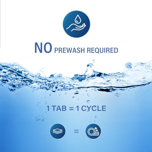 Image of YUCO Dishwasher Sheet, Enzyme Powered 72 Loads, Phosphate-Free Dishwasher Detergent Sheets, Multi-Layer Cleaning Sheet, Fast Dissolving Grease Removal, Fresh Lemon Scent, Safe for All Dishwashers