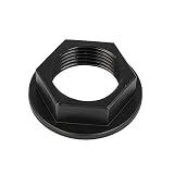 tecuro Gegenmutter/Kontermutter mit Innengewinde 1 Zoll Bund Ø 51,5 mm aus Polypropylen Druckbeständig bis 6 bar