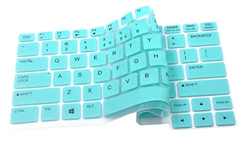 Keyboard Cover Skin Compatible For Dell Alienware M15 R4 R3 R2 Gaming Laptop, Dell G7 15 7500 15.6" Gaming Laptop (Not For Alienware M15 R4 Cherry Mechanical Verison Or Alienware 15 R3)(Mint) #TOP4