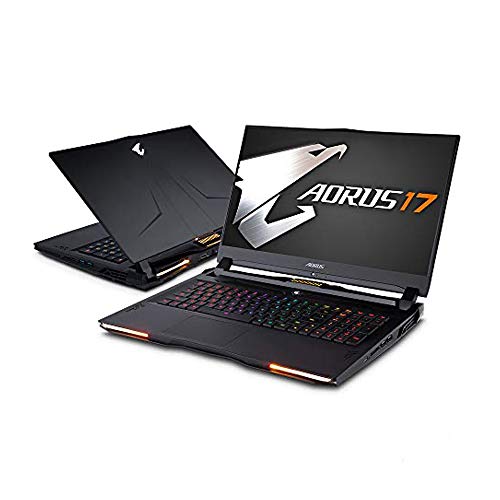 Image of GIGABYTE AORUS 17 XA-7US2130SH 17 inch Thin Bezel 240Hz FHD IPS LCD, i7-9750H, RTX 2070 GDDR6 8GB, 16GB DDR4 RAM, M.2 PCIe 512GB SSD, Windows 10 Home, Extreme Gaming Laptop