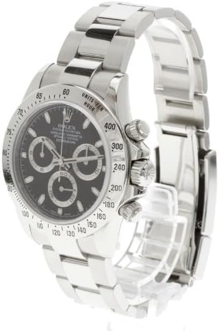 Rolex 116520 Oyster Perpetual Cosmograph Daytona Stainless Steel Men's Watch Used