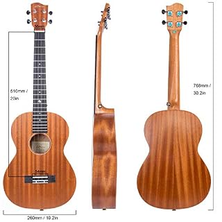 Baritone Ukulele, 30 Inch Professional Musical Instrument Ukelele for Adults Horse Uke Beginner Kit W/Gig Bag Strap OEM Strings Hawaiian Guitar Ukalalee Yukalalee Ukalele Yukelele - Les Beatles, Paul McCartney, John Lennon, RIngo Starr, George Harrison Baritone Ukulele, 30 Inch Professional Musical Instrument Ukelele for Adults Horse Uke Beginner Kit W/Gig Bag Strap OEM Strings Hawaiian Guitar Ukalalee Yukalalee Ukalele Yukelele – Image 6
