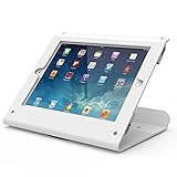 Beelta Kiosk iPad Stand - 360 Swivel Base,iPad Retail Stand for iPad Air 1,Air 2,Pro 9.7,iPad 5th,iPad 6th, White, BSC102W