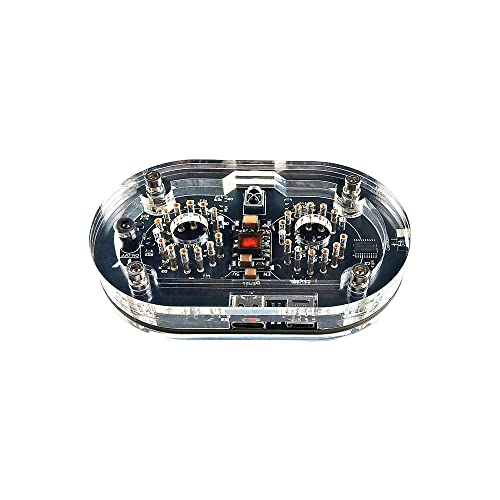 2-digit IN-18 Glow Tube thermometer IN18 Nixie Clock Home gift Desktop Audio Accessories (Not included Tube)