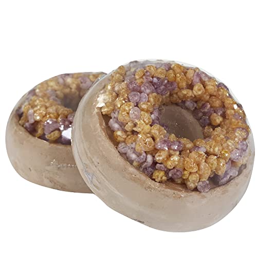 Penn-Plax Donut Mineral Blocks For Small Animals – Great Source Of Calcium – Perfect For Hamsters, Gerbils, Gunina Pigs, Ferrets, Rabbits, Mice And More – 2 Pieces #TOP2