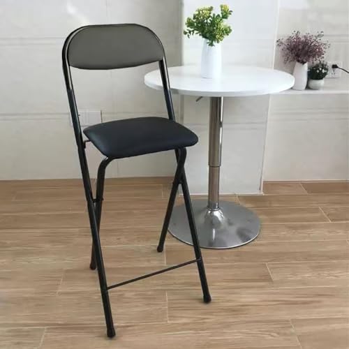 Chaises de bar pliantes LWX pour guitare et petits studios - Set de 2 sièges hauts confortables