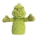 AuroraÂ® Whimsical Dr. Seussâ„¢ Grinch Hand Puppet Stuffed Animal - Magical Storytelling - Literary Inspiration - Green 10 Inches