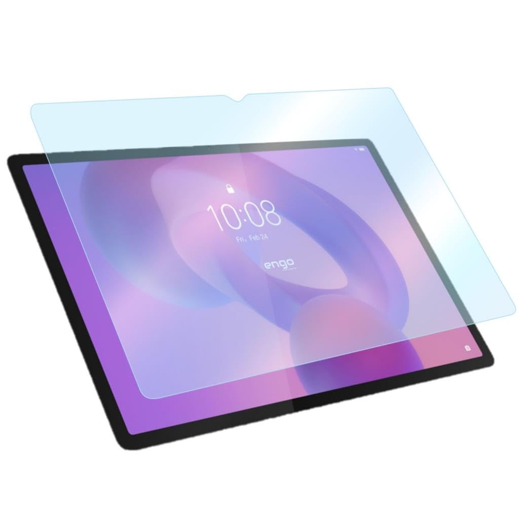 Engo Lenovo Idea Tab Tb336fu 11 İnç İle Uyumlu Ekran Koruyucu 9h Temperli Kırılmaz Esnek Nano Cam, Çizilmeye Ve Darbeye Dayanıklı Koruma, Hd Şeffaf
