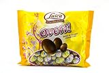 1 KG OVETTI INCARTO A FIORI CIOCCOLATO LATTE CREMA NOCCIOLA CEREALI LAICA PASQUA