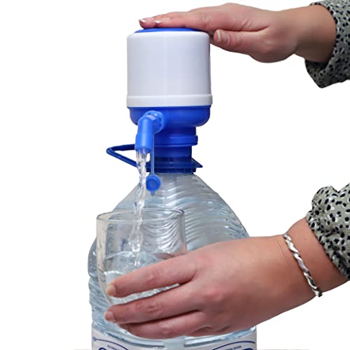 Miniatura 4 de Dispensador De Agua Manual Para Garrafas. Bomba De Agua Manual Y Universal Para Garrafas Y Botellas De Agua Dispensador Agua De Garrafas De Agua 2,5, 3, 5 Litros Con El Tapón De Diámetro Entre 38-48mm