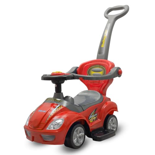 Baby Mix Mega Car Rouge 3 en 1 Baby Mix Mega Car
