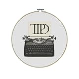 TTPD Premium Cross Stitch Kit - Everything Included - 8 Inch Hoop, Needle, DMC Thread, Fabric, and Easy-to-Follow Instructions