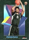 2024-25 Topps Finest #85 Stephon Castle Common RC Rookie San Antonio NBA Basketball Base Trading Card