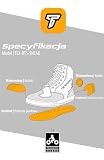 Texpeed – Skórzane buty motocyklowe męskie – Street Sneaker, 100% wodoodporne, krótka cholewka, buty motocyklowe turystyczne – Czarny Dżins - EU 45