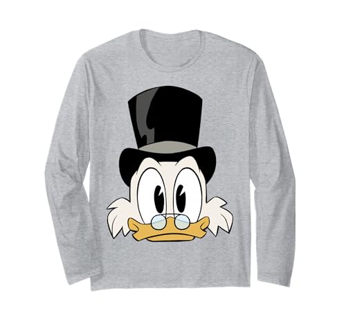 T-shirt Scrooge McDuck à manches longues Disney DuckTales pour adulte