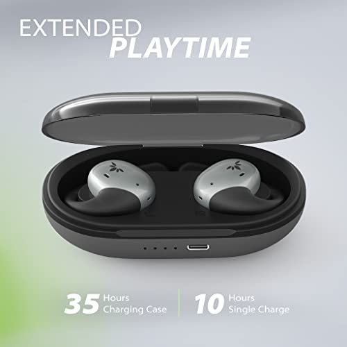 Avantree Pebble - Open-Ear Wireless Headphones With Surroundings Awareness, Bluetooth 5.2, Over-Ear Earbud Hooks For A Secure Fit, And 35Hr Playtime W/Charging Case, Perfect For Workouts #TOP4