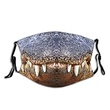 American Alligator Face Mask, Comfortable Funny Animal Balaclava For Adults, Adjustable For Windproo