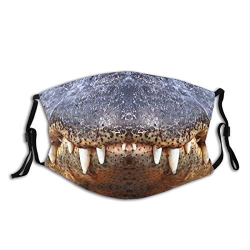 American Alligator Face Mask, Comfortable Funny Animal Balaclava For Adults, Adjustable For Windproof & Warmth. #TOP4