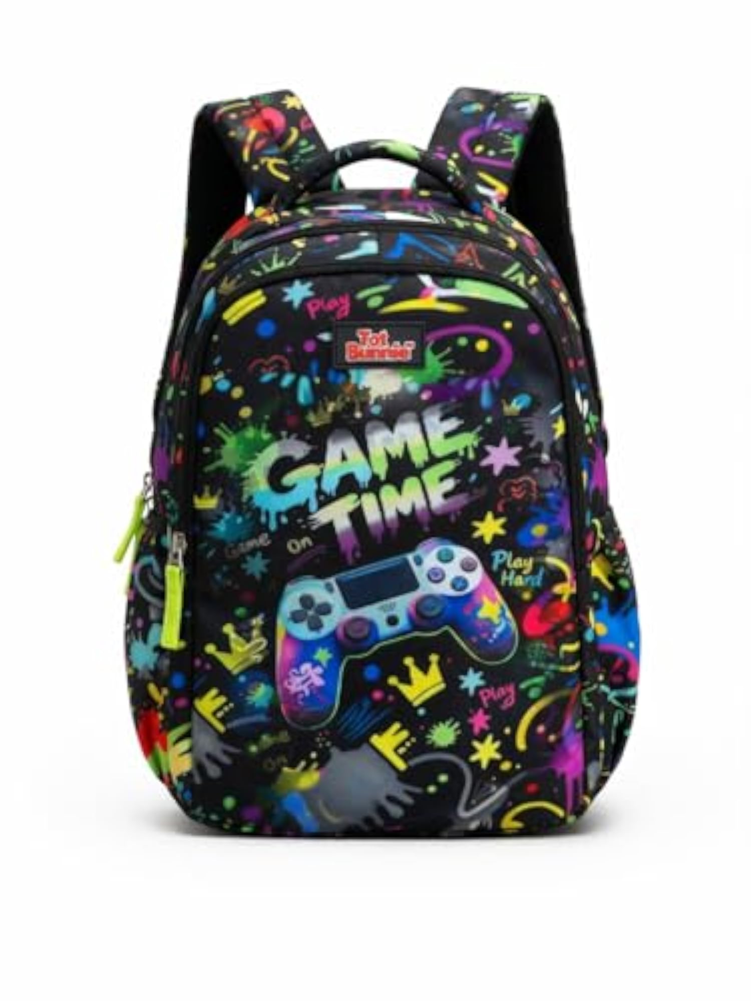 Game Time Theme Kids School Backpack