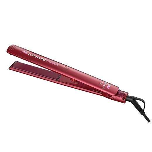 GA.MA ITALY Prancha de Cabelo Elegance New Lumina Red Ceramic Ion Bivolt